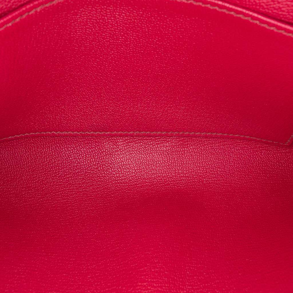 Hermès Tadelakt Medor 23 Red Leather Fair condition - Model View