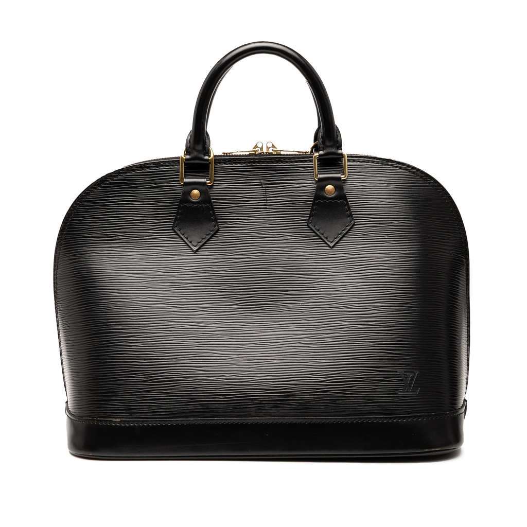Louis Vuitton Epi Alma PM Black Leather Very good - Front View