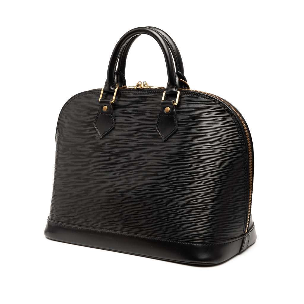 Louis Vuitton Epi Alma PM Black Leather Very good - Back View