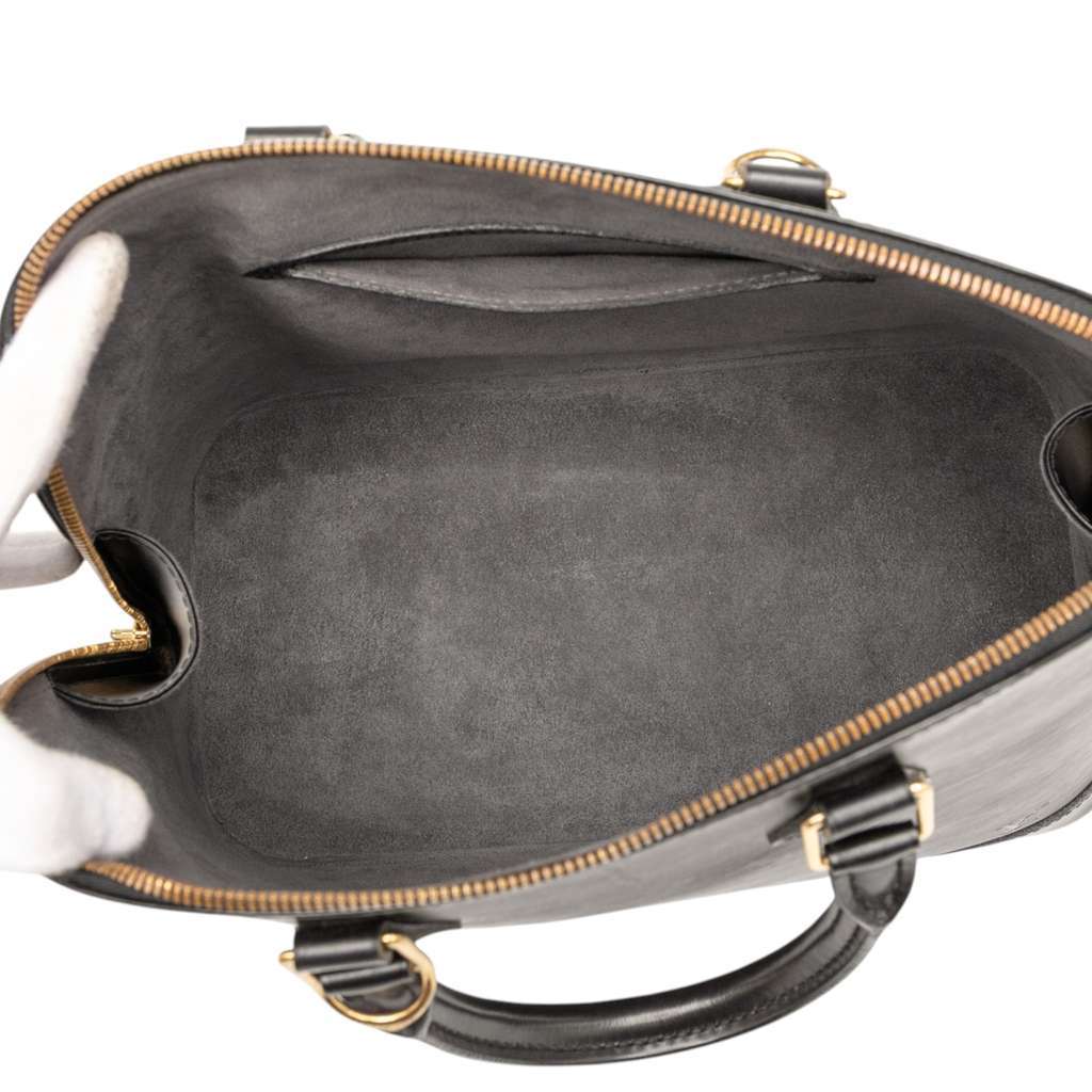 Louis Vuitton Epi Alma PM Black Leather Very good - Model View