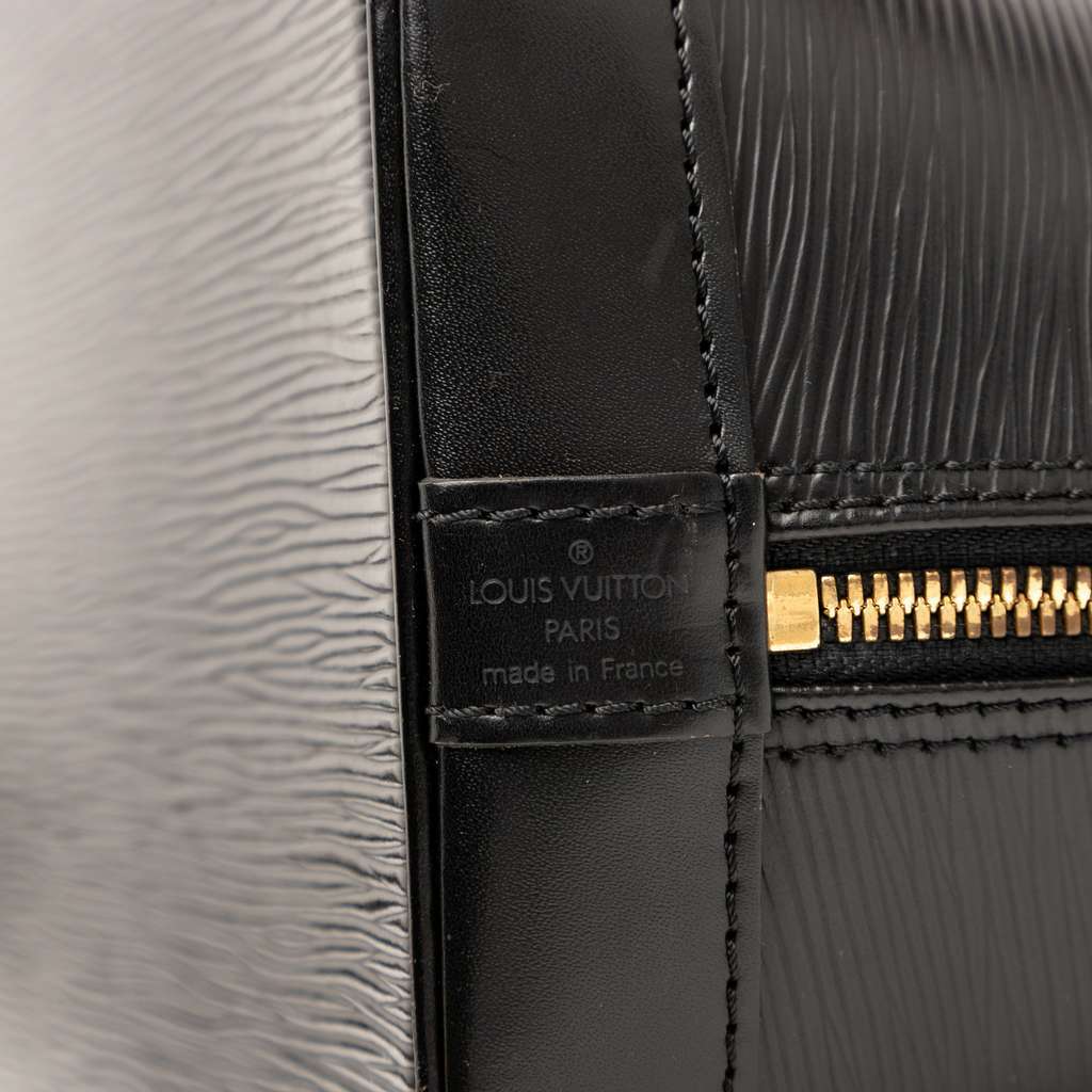 Louis Vuitton Epi Alma PM Black Leather Very good - Box View