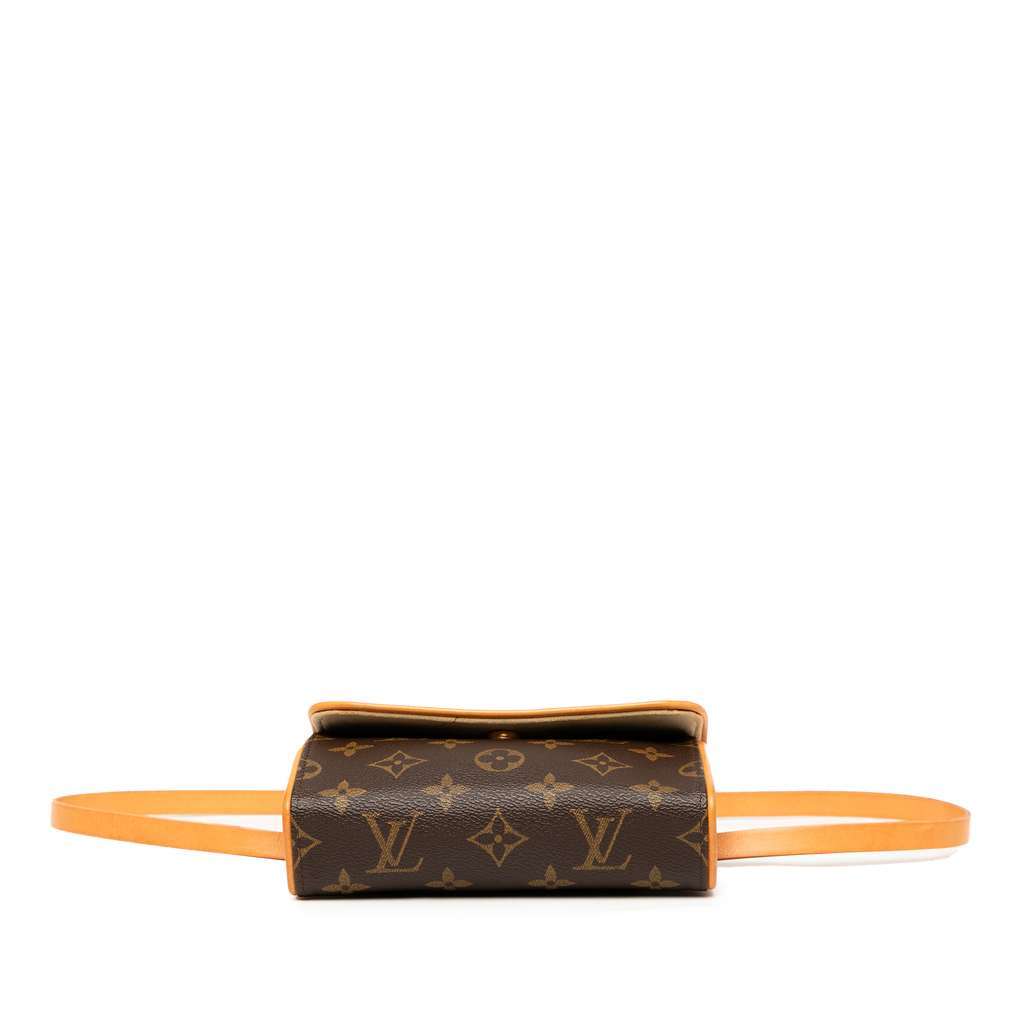 Louis Vuitton Monogram Pochette Florentine Brown Very good - Inside View