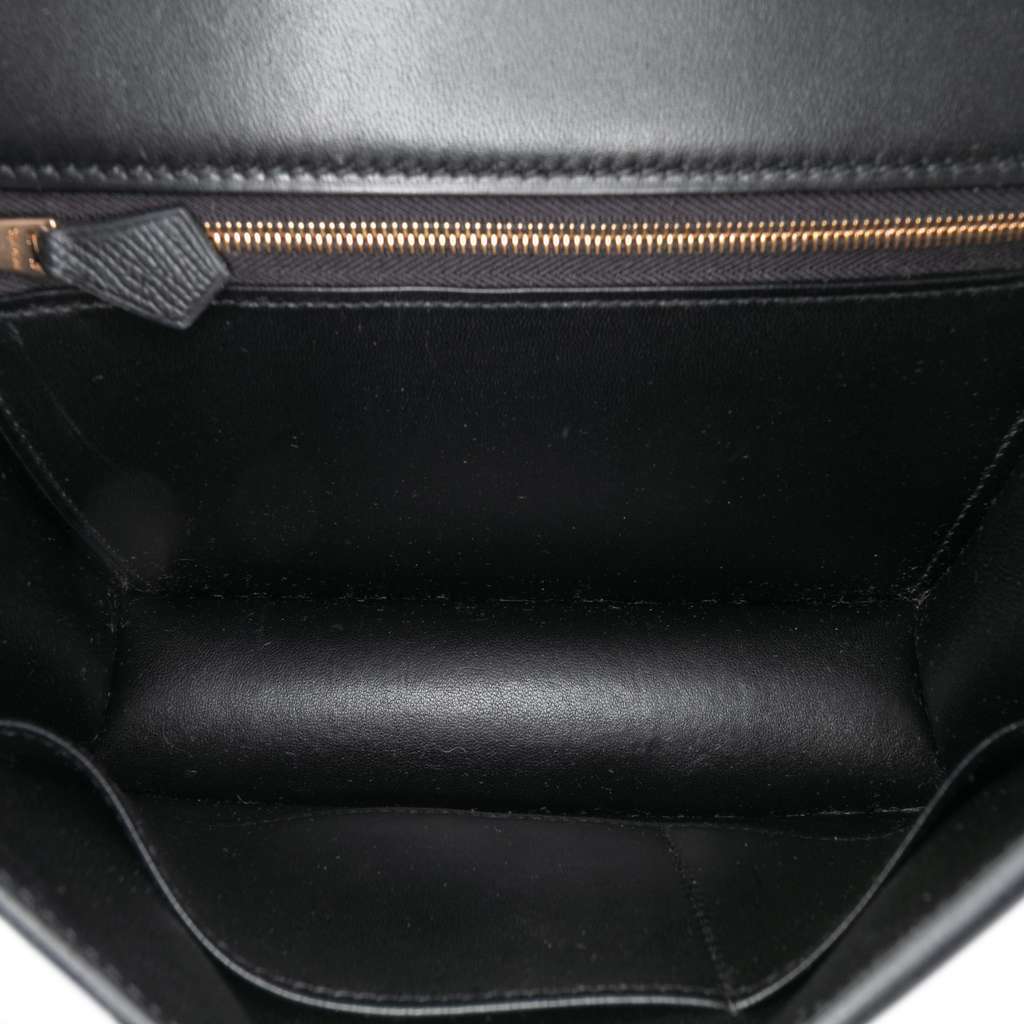 Hermès Epsom Constance 24 Black Leather Good condition - Model View