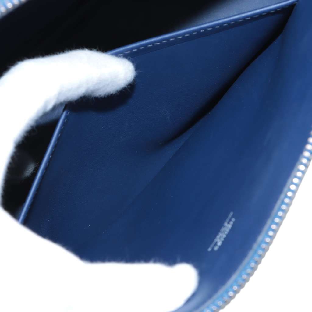 Hermès Epsom Rainbow Bolide 1923 30 Blue Leather Good condition - Box View