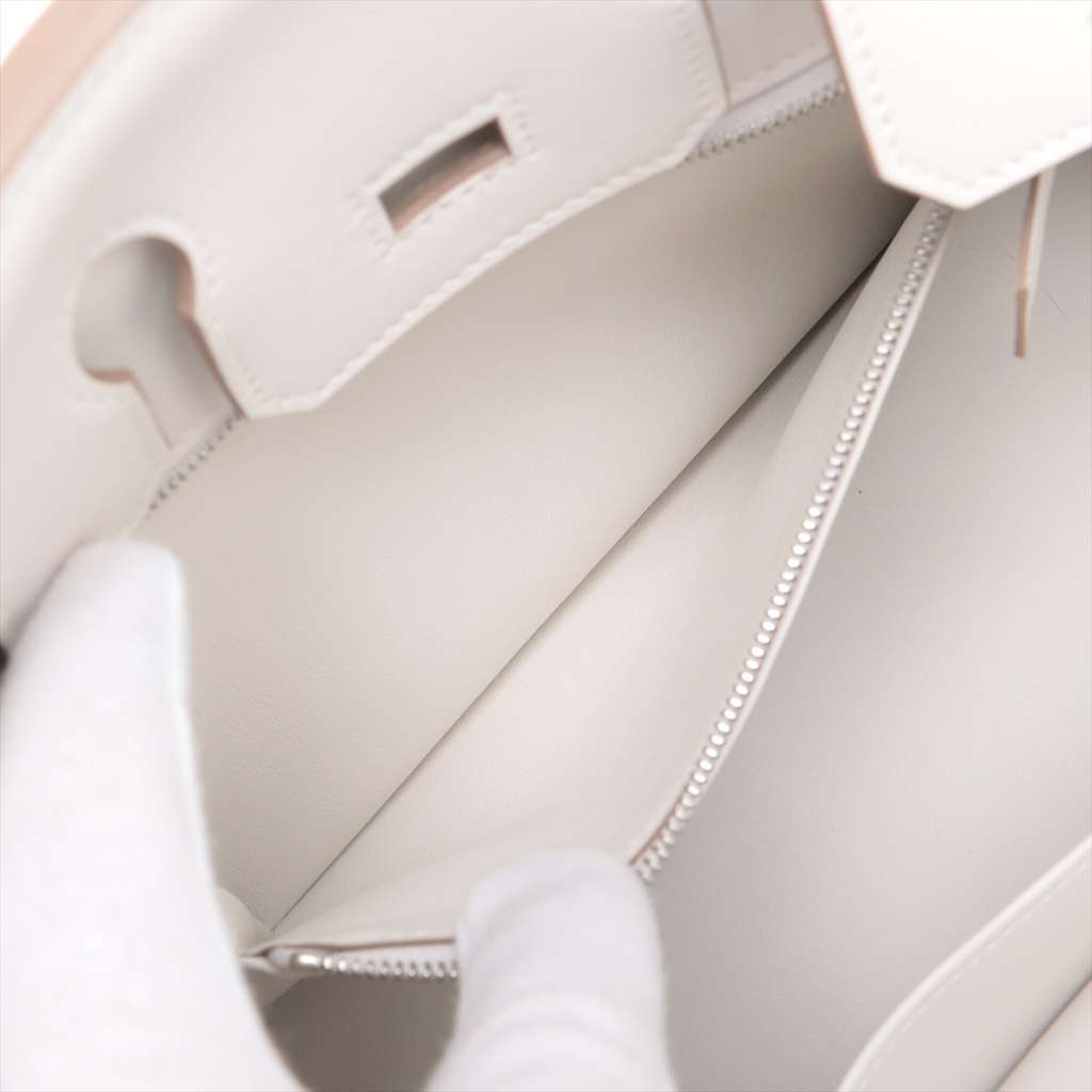 Hermès Swift Birkin Retourne 25 Grey Leather Very good condition - Box View