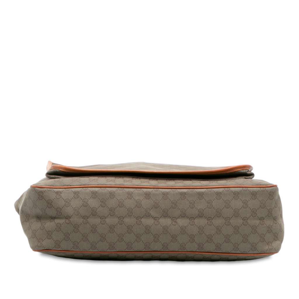 Gucci GG Canvas Rope Tote Brown Canvas Very good - Inside View