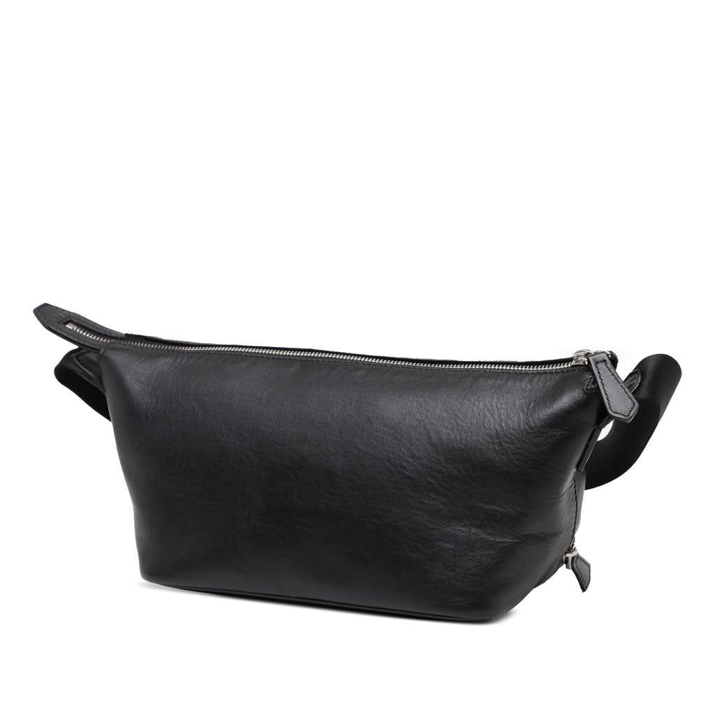 Fendi Sarah Coleman Leather Fisheye Belt Bag Black Leather Very good - Back View