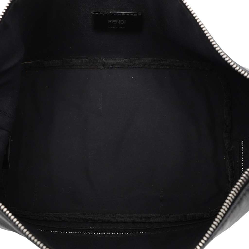 Fendi Sarah Coleman Leather Fisheye Belt Bag Black Leather Very good - Model View