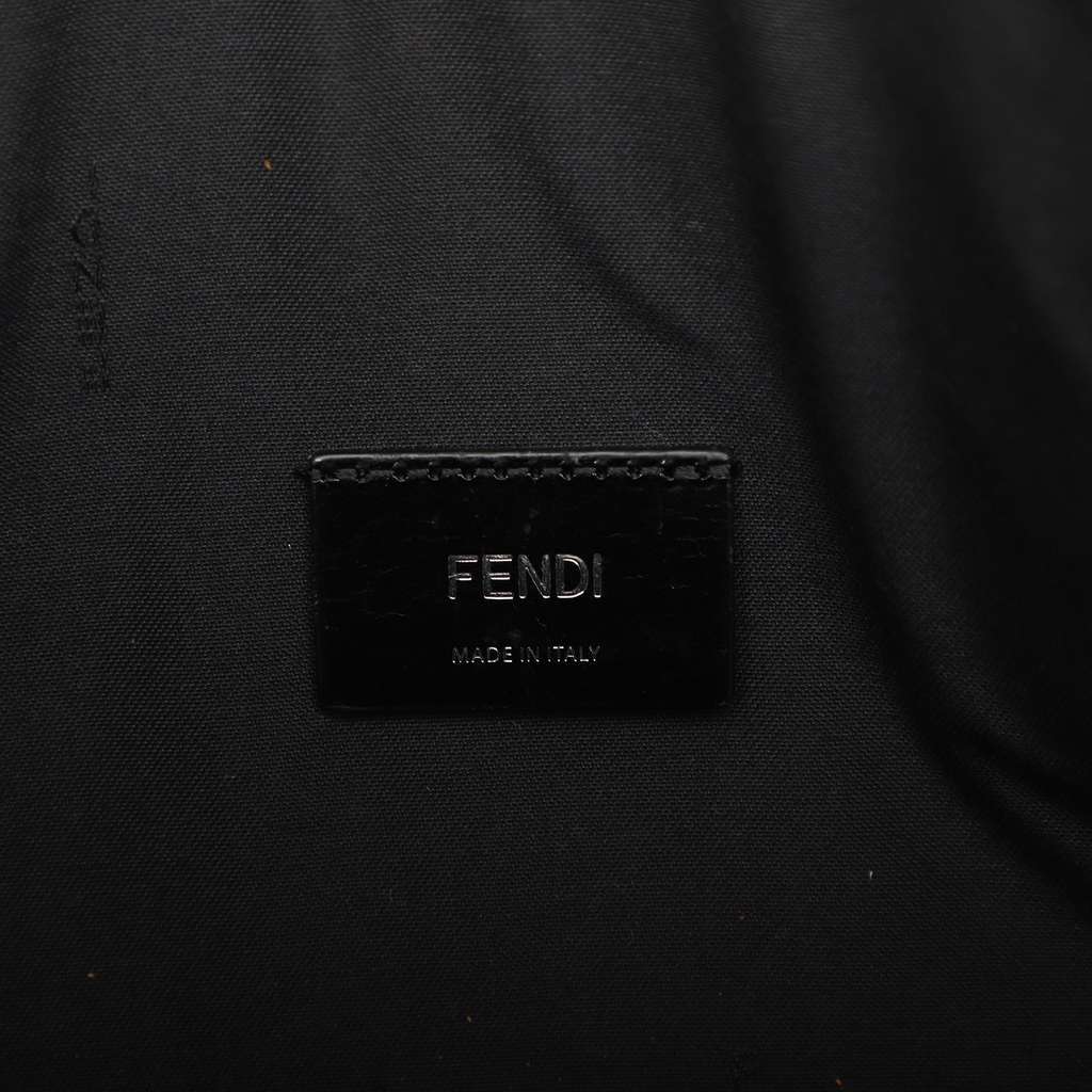 Fendi Sarah Coleman Leather Fisheye Belt Bag Black Leather Very good - Box View