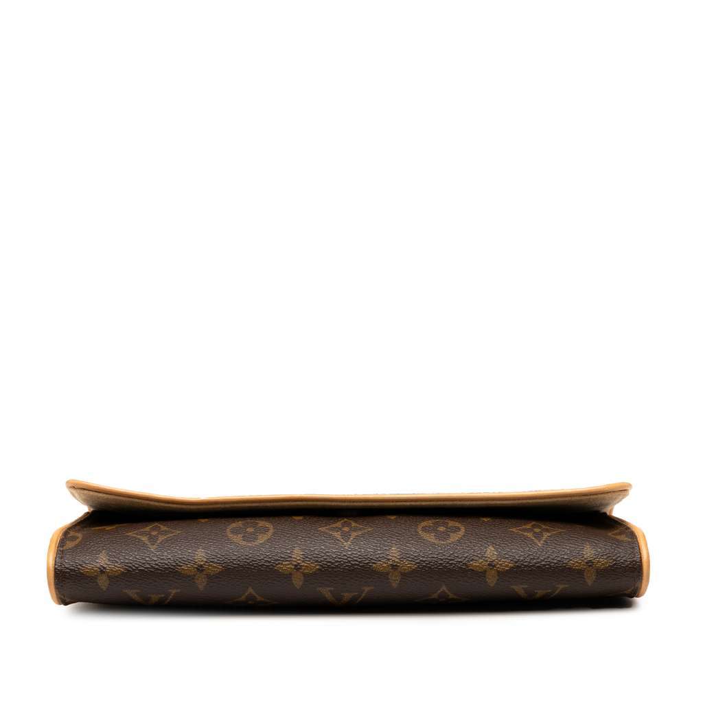 Louis Vuitton Monogram Pochette Twin GM Brown Very good - Inside View
