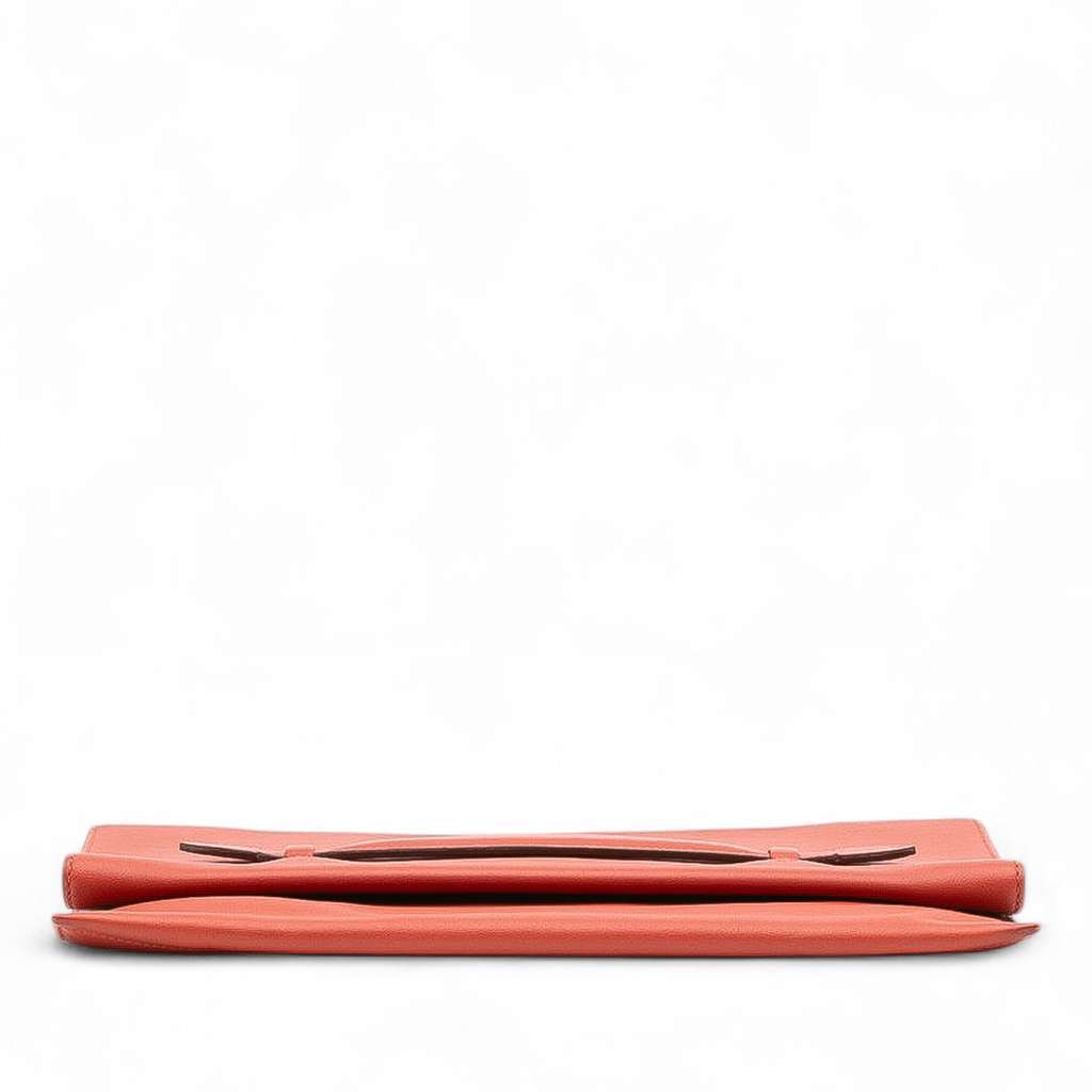 Hermès Evercolor Pliplat Clutch Red Leather Good condition - Inside View