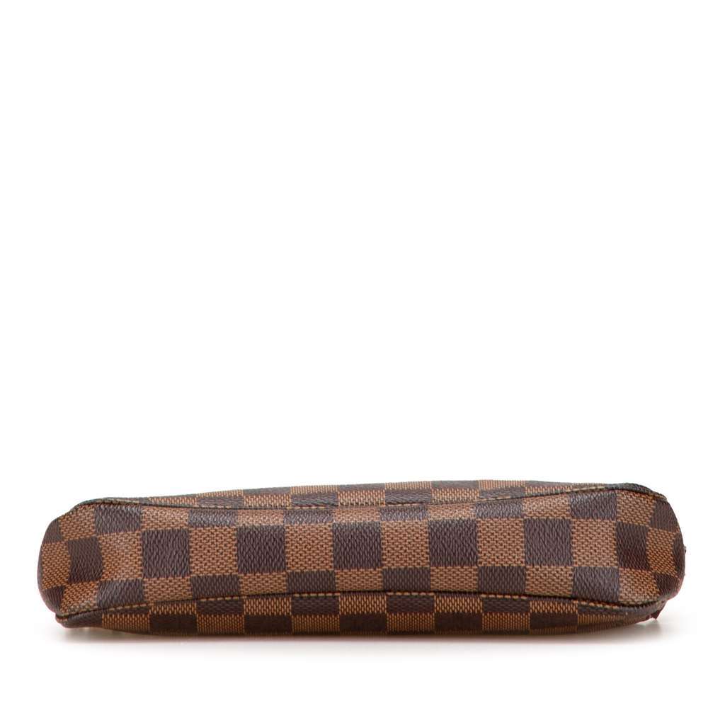Louis Vuitton Damier Ebene Pochette Accessoires Brown Canvas Very good - Inside View