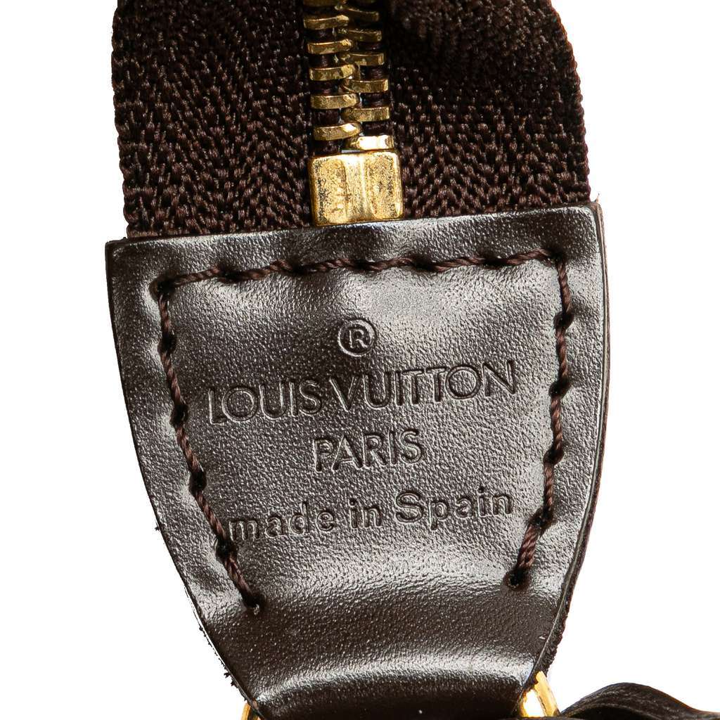 Louis Vuitton Damier Ebene Pochette Accessoires Brown Canvas Very good - Box View