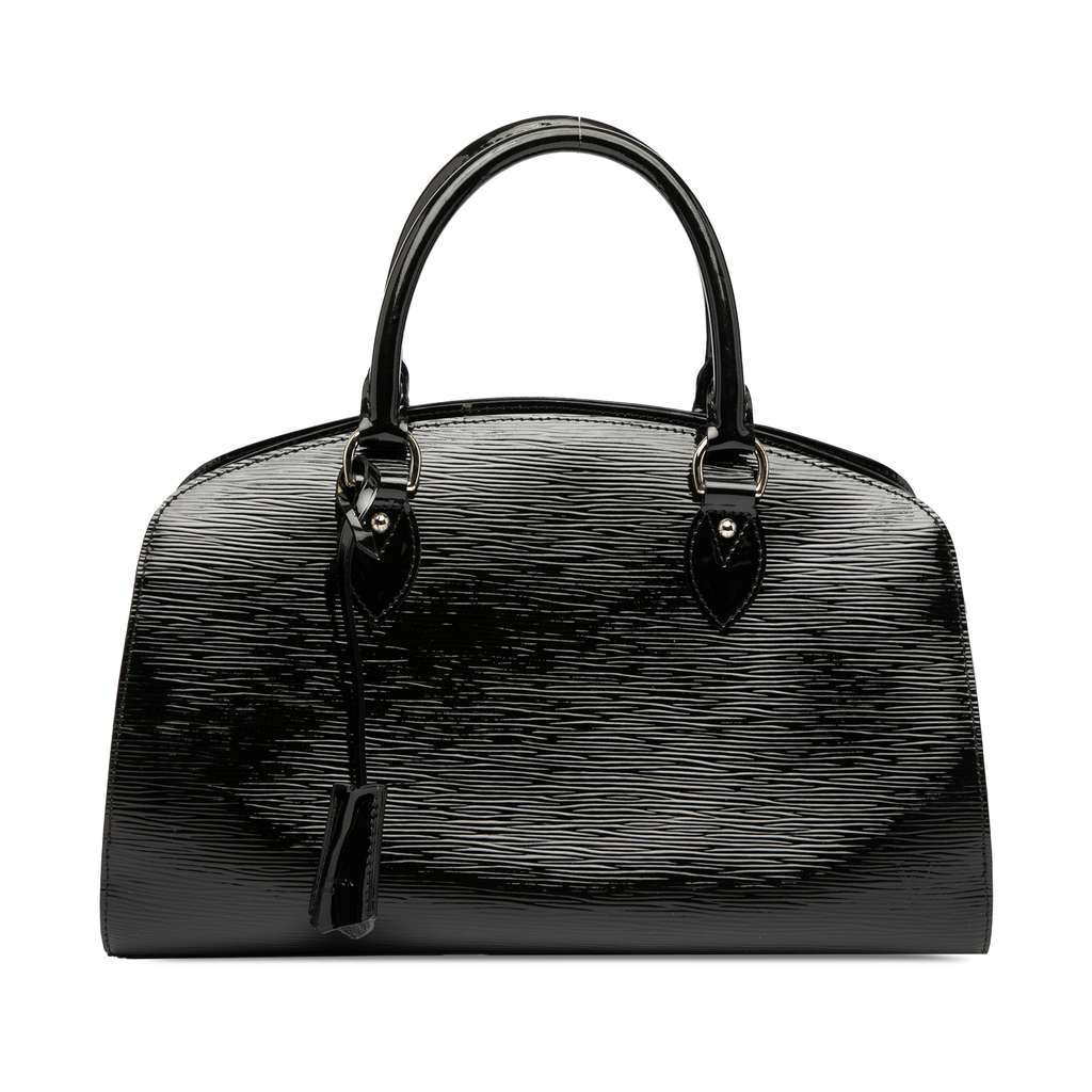 Louis Vuitton Electric Epi Pont Neuf PM Black Leather Very good - Front View