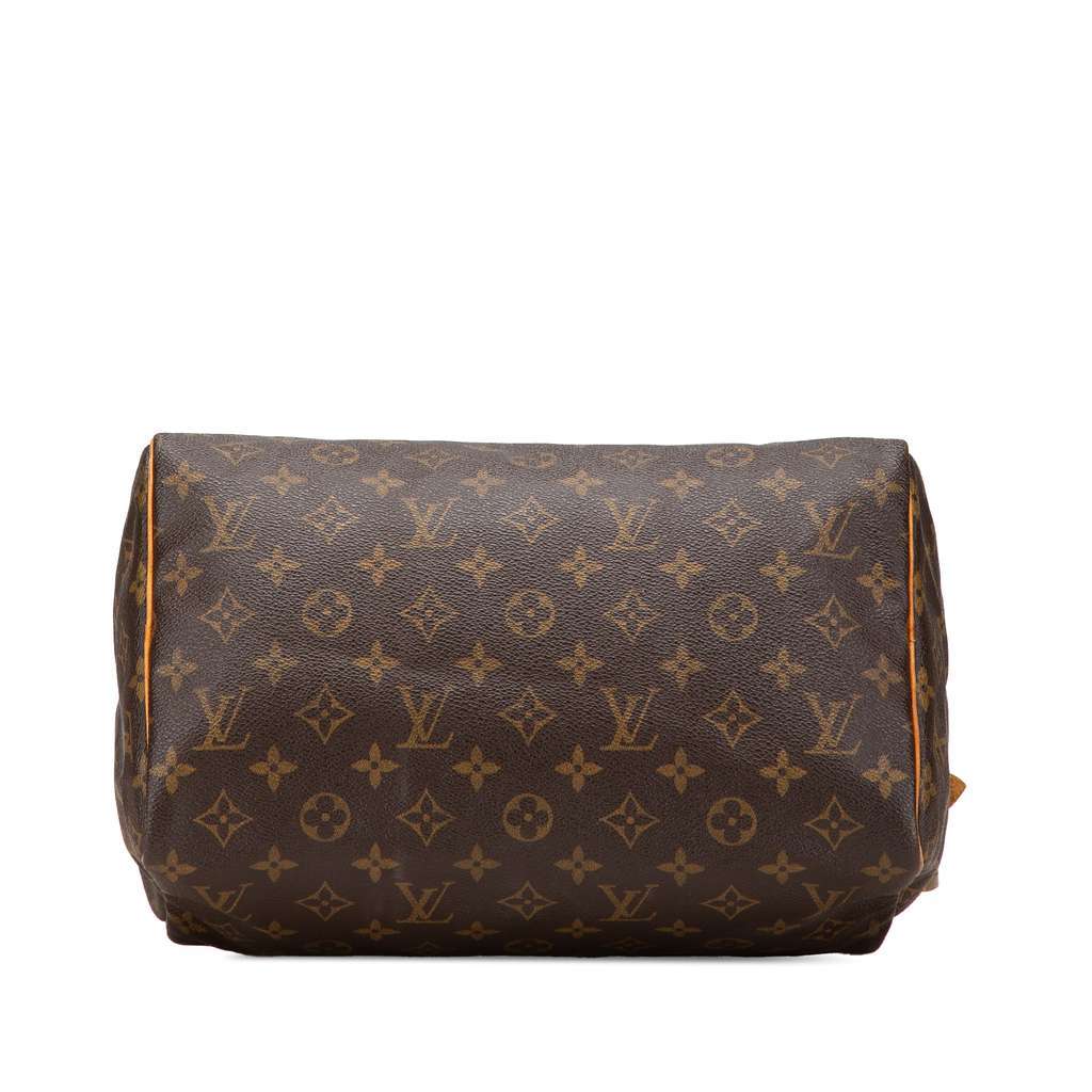 Louis Vuitton Monogram Speedy 30 Brown Good condition - Inside View
