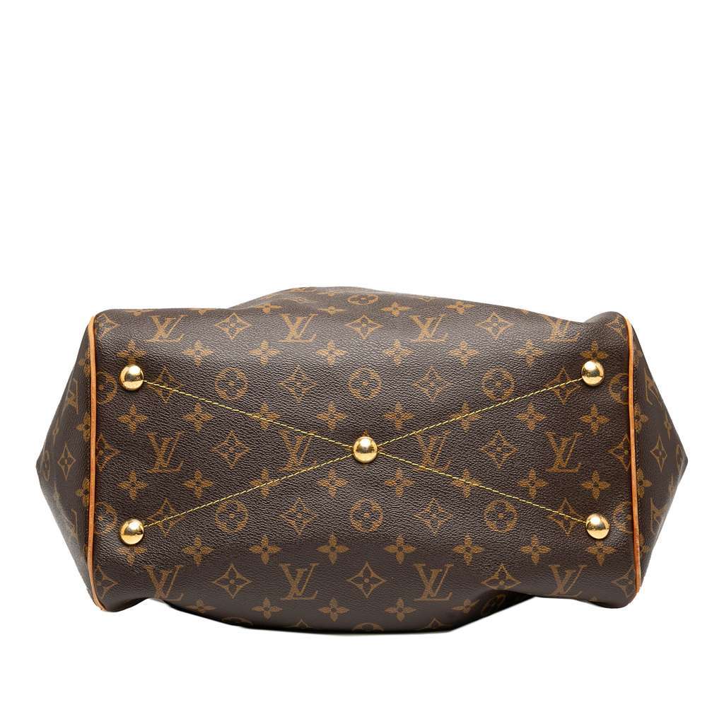 Louis Vuitton Monogram Tivoli GM Brown Fair - Inside View