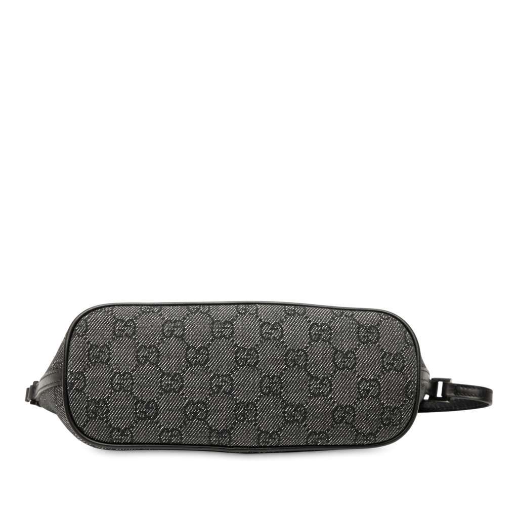 Gucci GG Denim Boat Grey Denim Good - Inside View