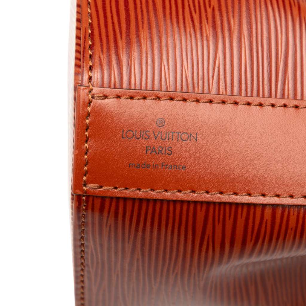 Louis Vuitton Epi Sac D Epaule GM Brown Leather Good - Box View