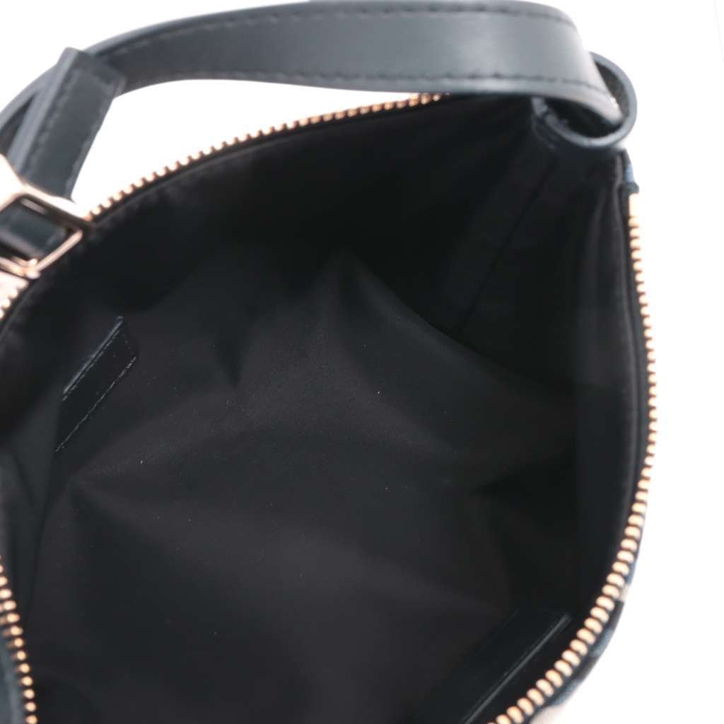 Dior DiorTravel Technical Fabric Macrocannage Nomad Pouch Blue Very good - Inside View