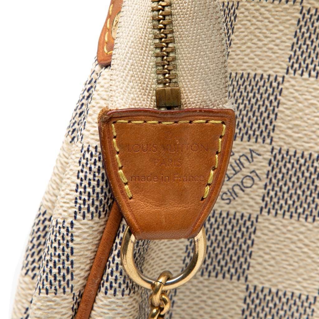 Louis Vuitton Damier Azur Eva White Good condition - Box View