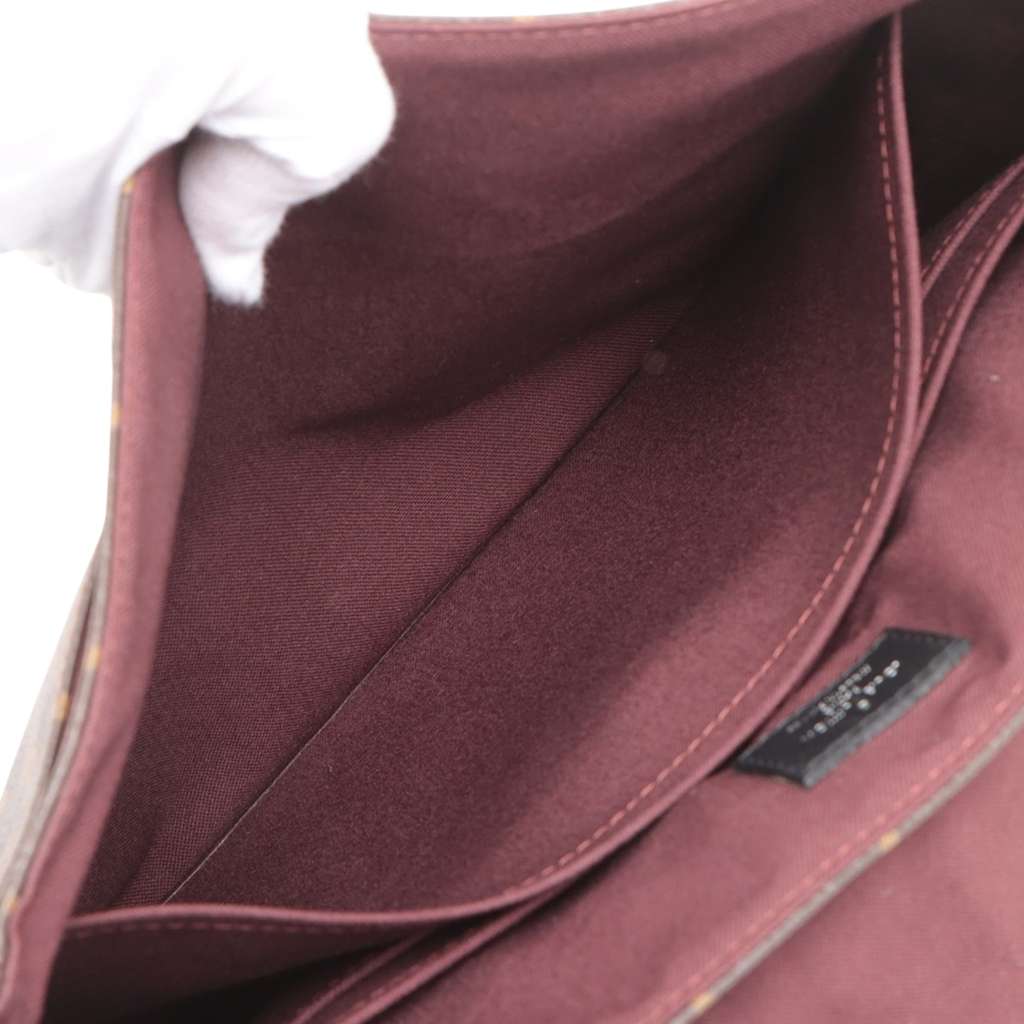 Louis Vuitton Monogram Macassar District MM Brown Good condition - Inside View