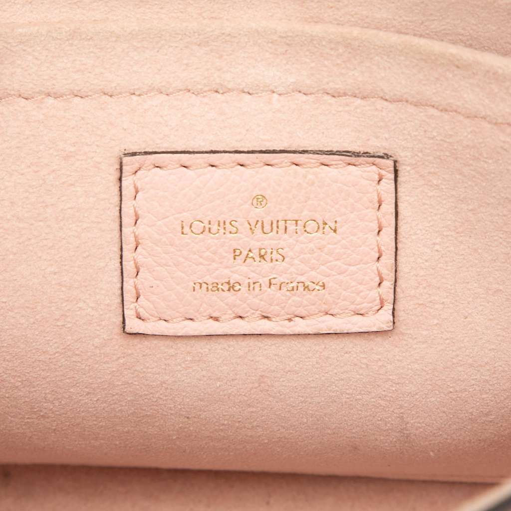 Louis Vuitton Grained Calfskin Lockme Tender Pink Leather Very good condition - Box View