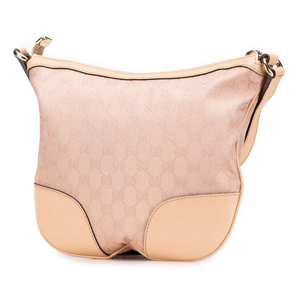 Gucci GG Canvas Lovely Crossbody Pink Canvas Good - Back View