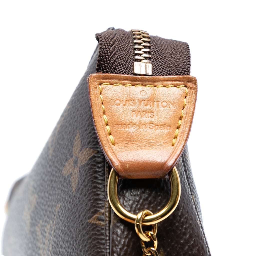 Louis Vuitton Monogram Mini Pochette Accessoires Brown Good - Box View