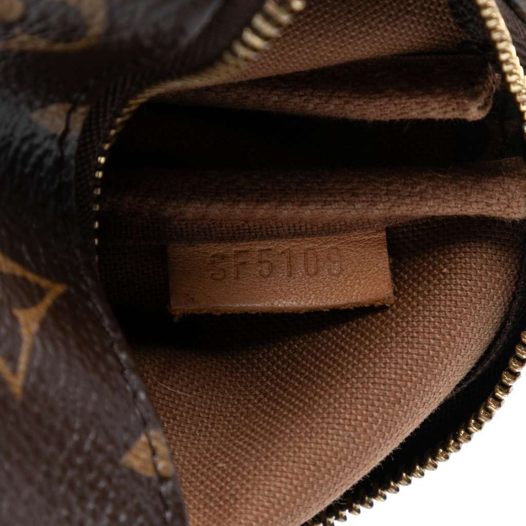 Louis Vuitton Monogram Mini Pochette Accessoires Brown Good - Box View
