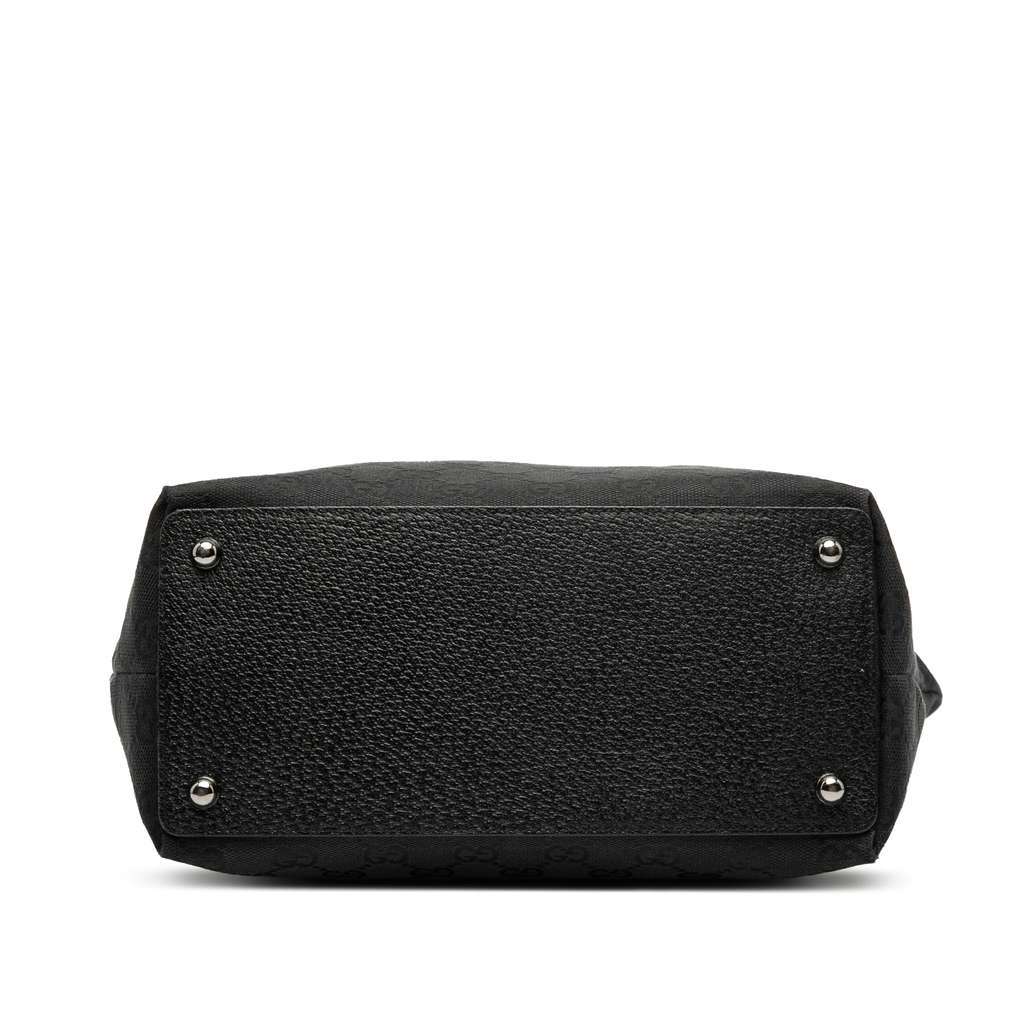 Gucci GG Canvas Eclipse Tote Black Canvas Good condition - Inside View