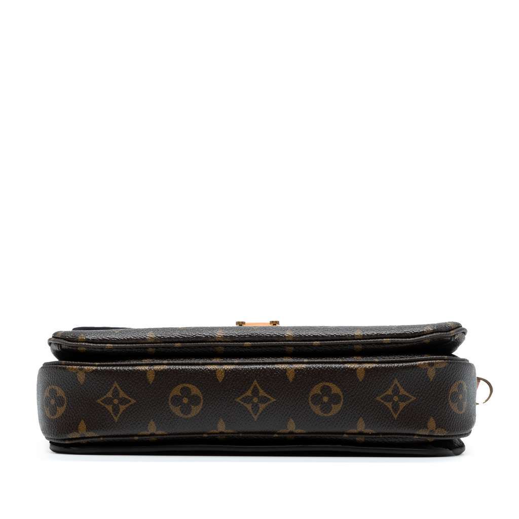Louis Vuitton Monogram Pochette Metis Brown Good condition - Inside View