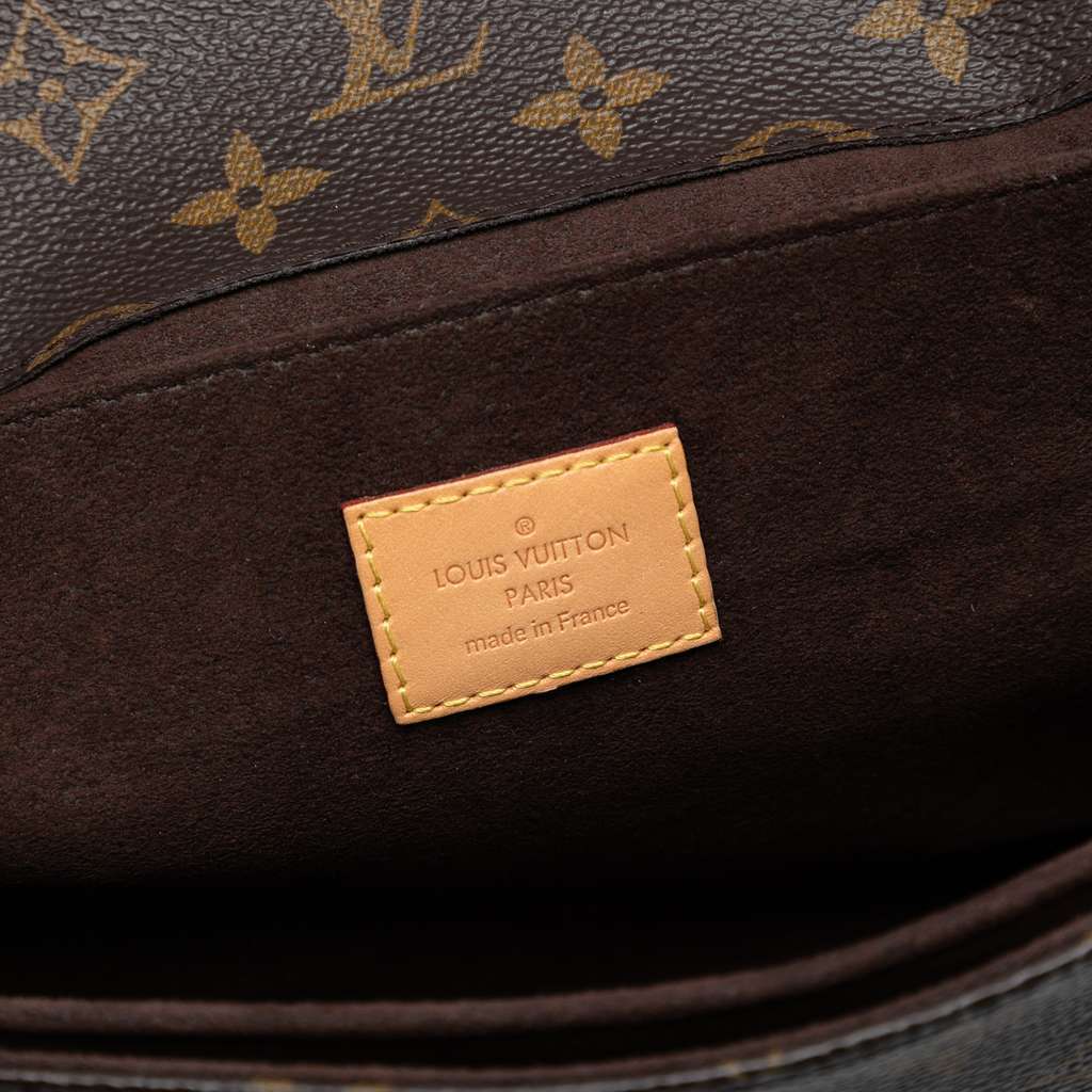Louis Vuitton Monogram Pochette Metis Brown Good condition - Box View