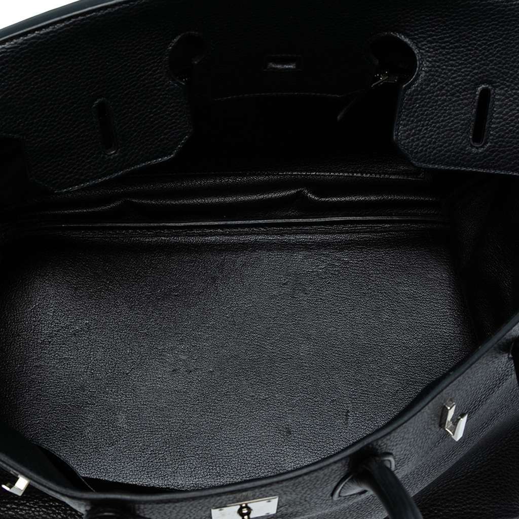 Hermès Togo Birkin Retourne 35 Black Leather Fair condition - Model View