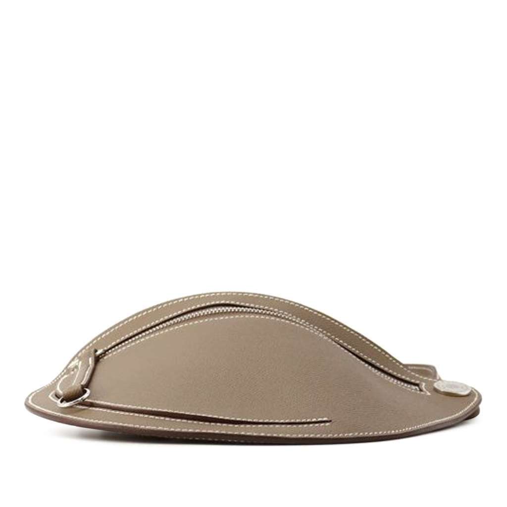 Hermès Epsom Petite Course Brown Leather Very good condition - Inside View