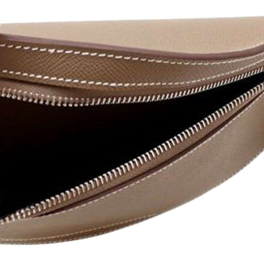 Hermès Epsom Petite Course Brown Leather Very good condition - Model View