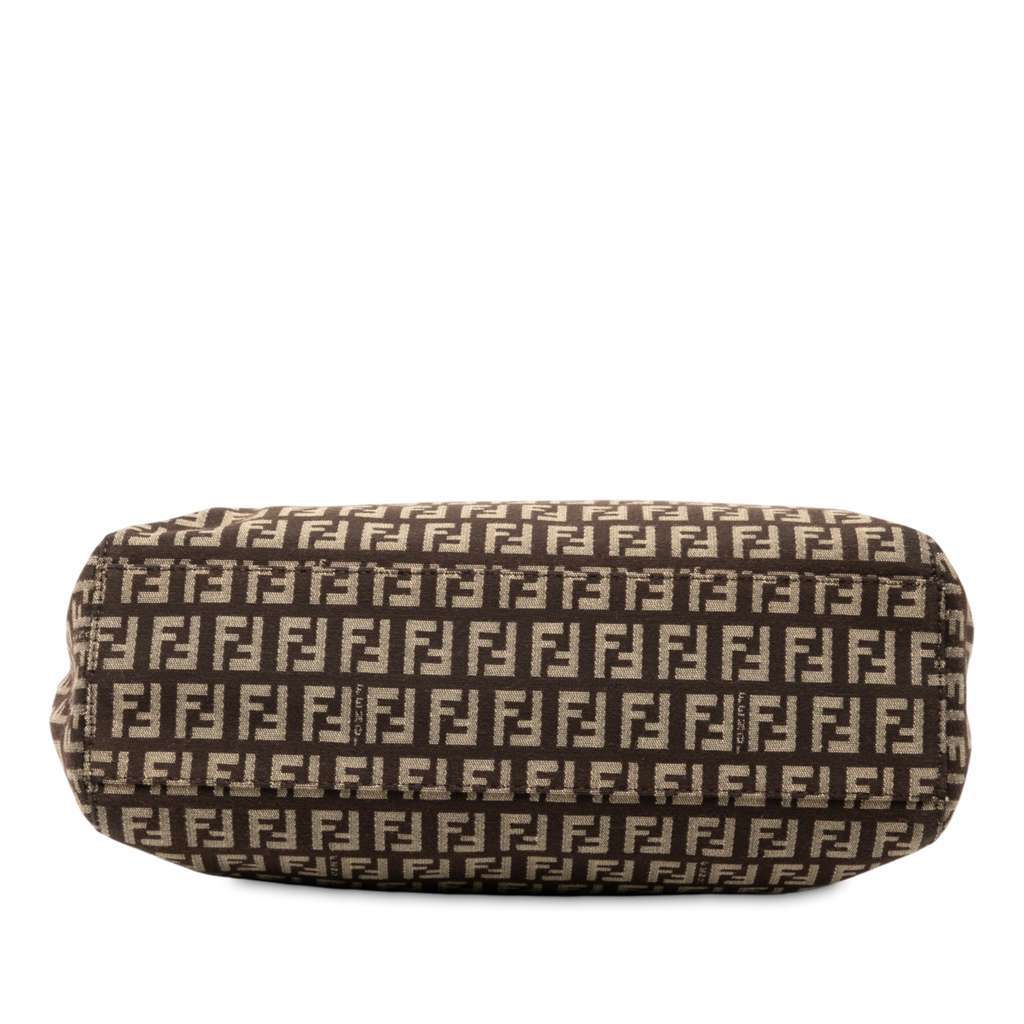 Fendi Zucchino Canvas Tote Brown Canvas Very good - Inside View