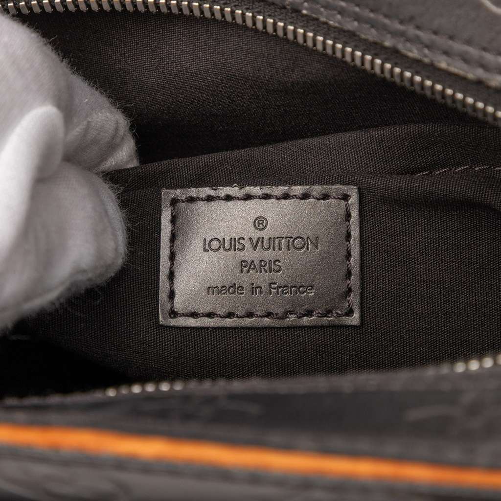 Louis Vuitton Monogram Mat Shelton Grey Leather Good - Box View