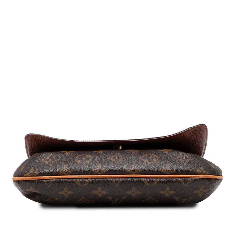 Louis Vuitton Monogram Musette Tango Short Strap Brown Good - Inside View