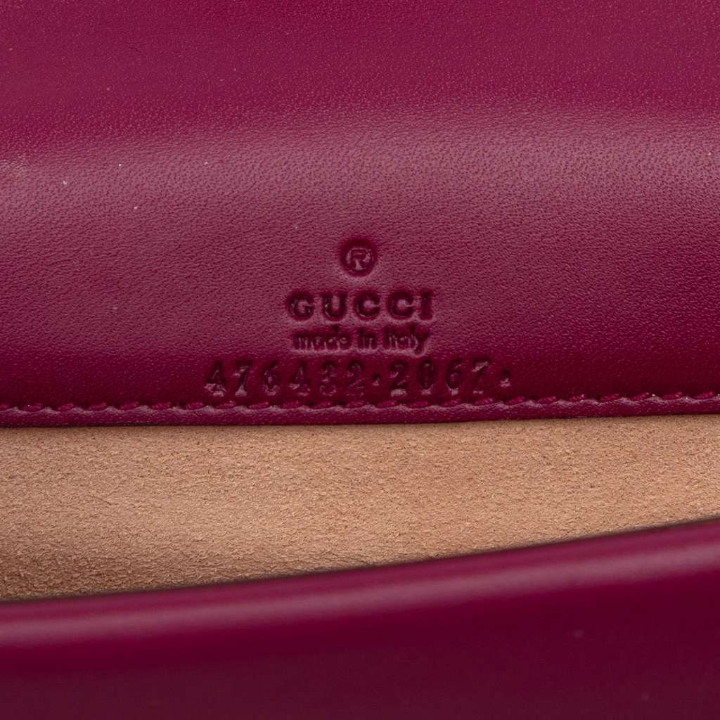 Gucci Mini Velvet Dionysus Crossbody Purple Velvet Good - Box View