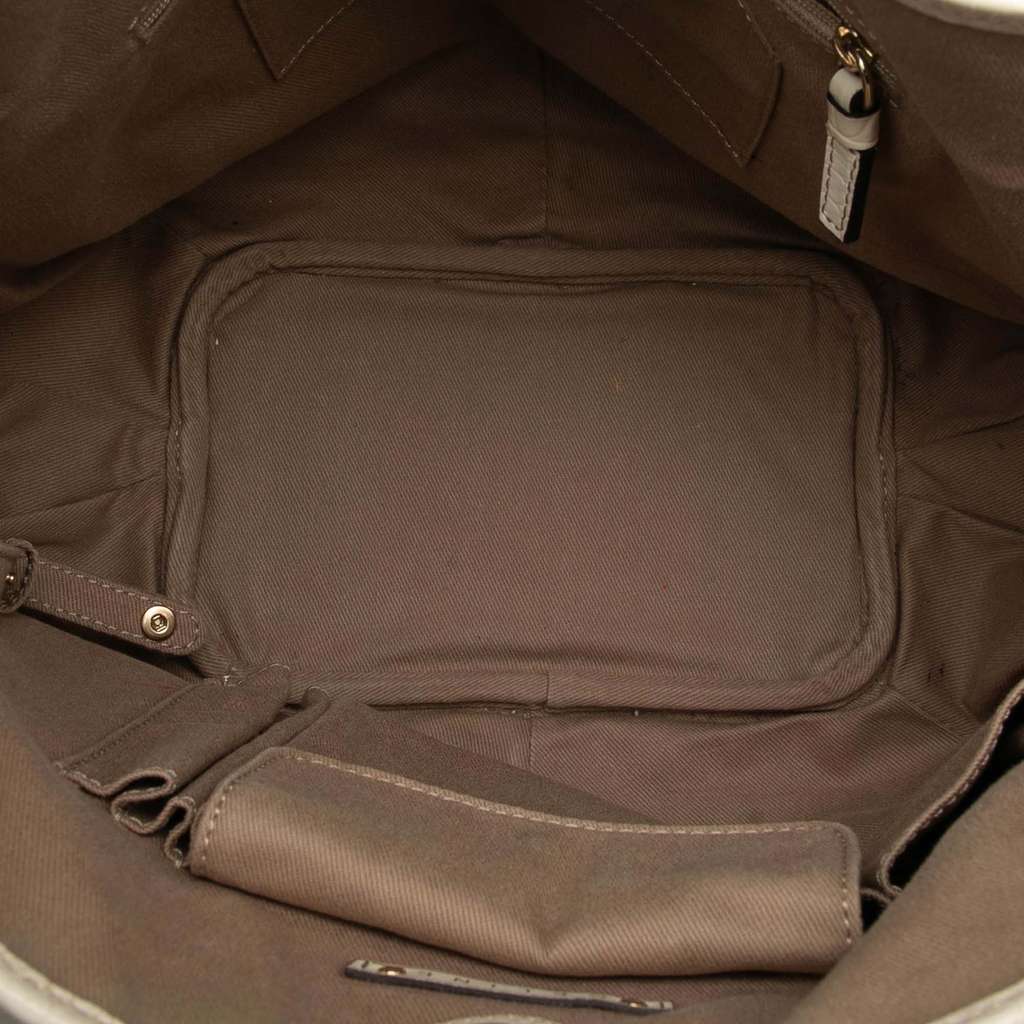 Celine Macadam Canvas Bittersweet Hobo Brown Canvas Very good - Model View