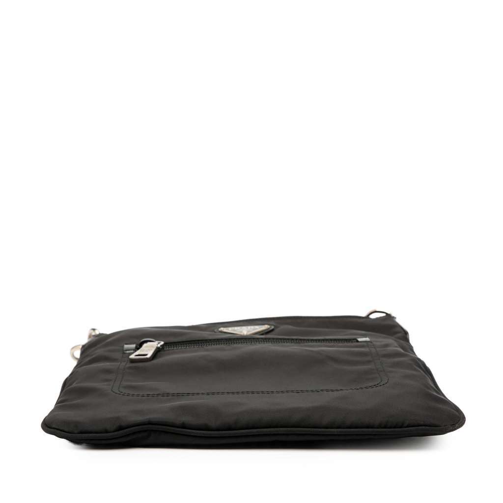 Prada Tessuto Zip Top Crossbody Black Good condition - Inside View