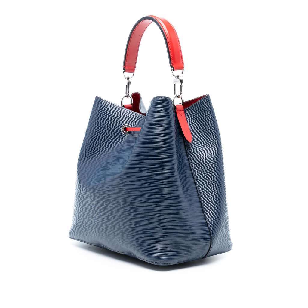 Louis Vuitton Epi NeoNoe MM Blue Leather Very good - Back View