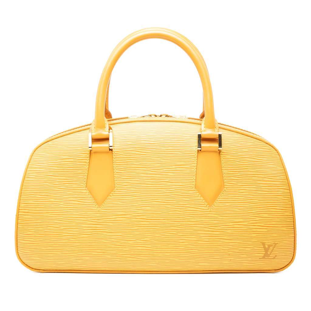 Louis Vuitton Epi Jasmine Yellow Leather Good - Front View