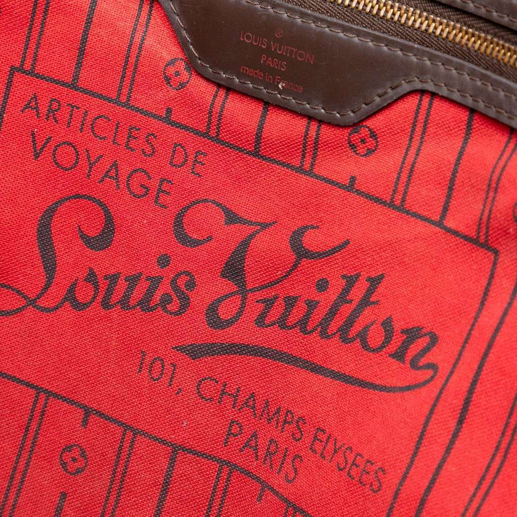 Louis Vuitton Damier Ebene Neverfull GM Brown Good - Box View