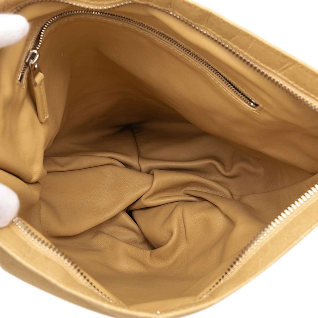 Bottega Veneta Kraft Paper BV Twist Handbag Brown Polyester Very good condition - Model View