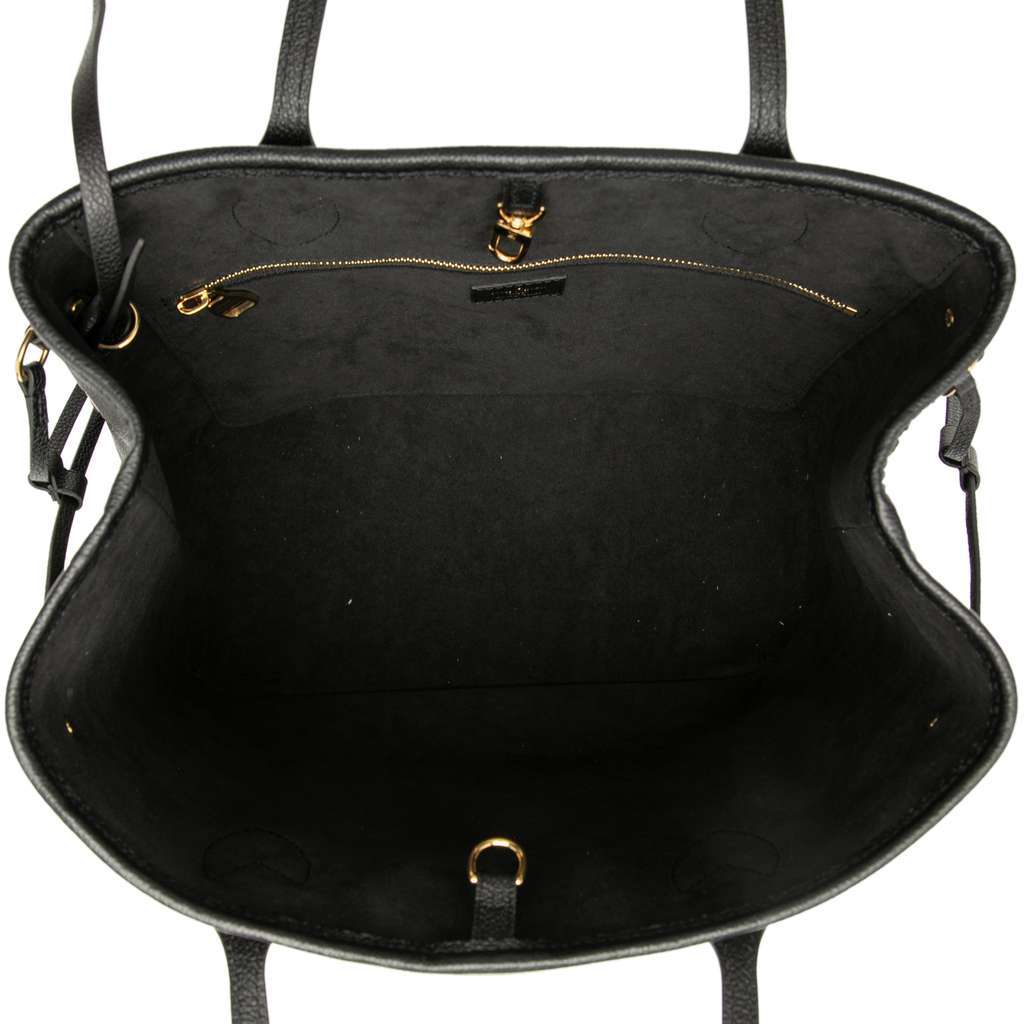 Louis Vuitton Bicolor Monogram Giant Empreinte Neverfull MM Black Leather Very good - Model View