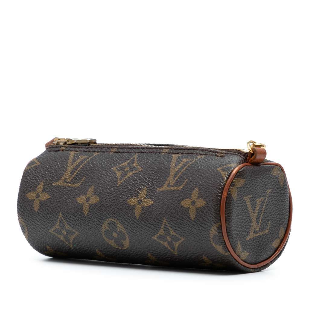 Louis Vuitton Monogram Papillon Pochette Brown Very good condition - Back View