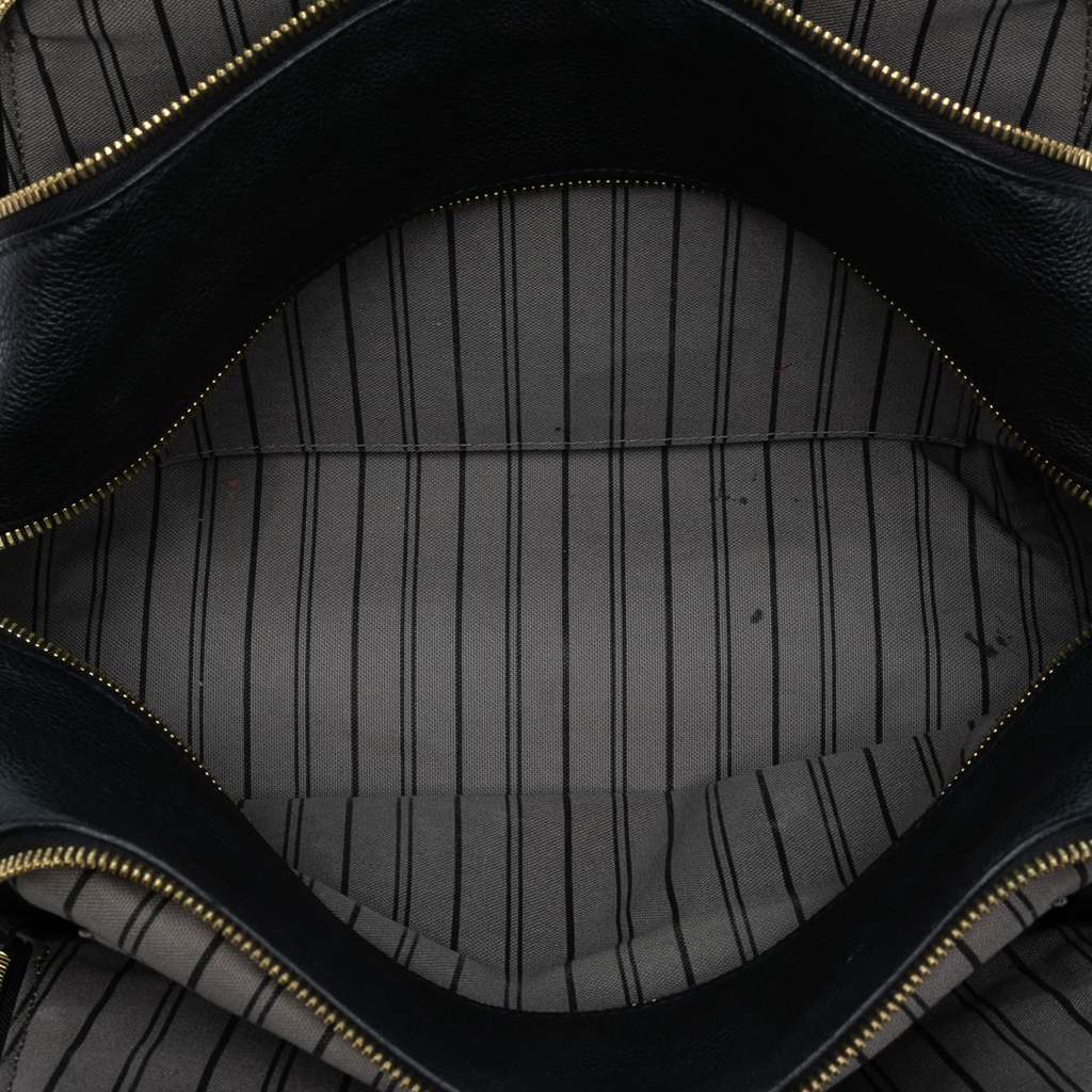 Louis Vuitton Monogram Empreinte Marais MM Black Leather Very good condition - Model View