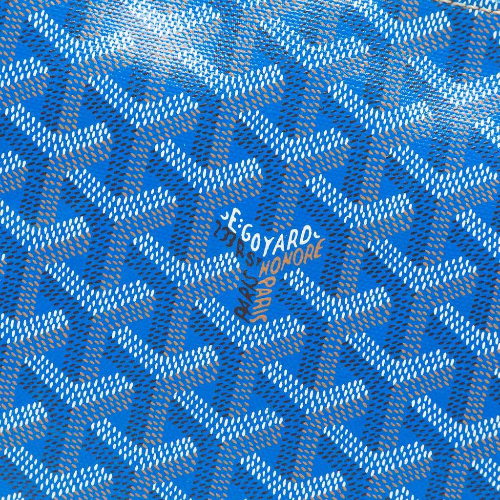 Goyard Goyardine Senat MM Blue Canvas Very good condition - Box View