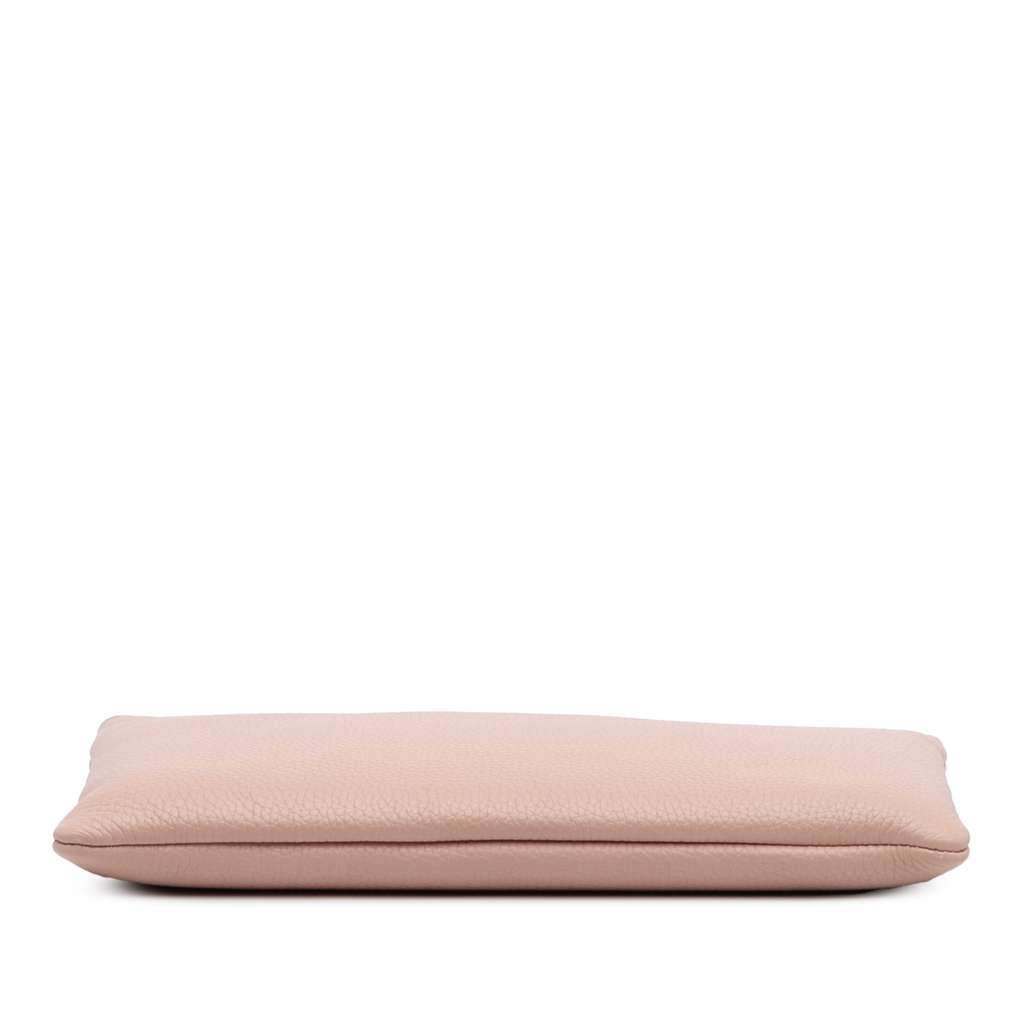 Gucci Leather Blind For Love Clutch Pink Leather Good - Inside View